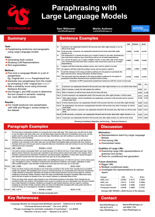  Explanation Generation - poster